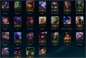 Conta Platina IV Virgem, só upei o elo - League of Legends LOL