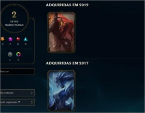 Conta Platina IV Virgem, só upei o elo - League of Legends LOL