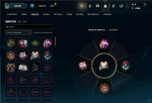 Unranked com 35 Champs e 6 Skins - League of Legends LOL