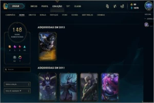 CONTA PAX TWISTED FATE E KAYLE JUÍZA - League of Legends LOL