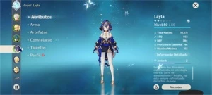 CONTA KAZUHA + ASSINATURA - Genshin Impact