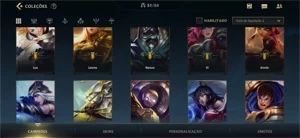 Conta LoL Wild Rift top e barato - League of Legends: Wild Rift LOL WR