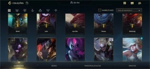 Conta LoL Wild Rift top e barato - League of Legends: Wild Rift LOL WR