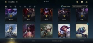 Conta LoL Wild Rift top e barato - League of Legends: Wild Rift LOL WR
