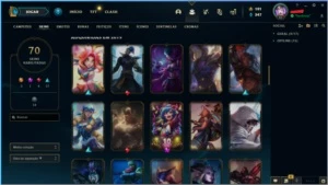 Conta Lol 2014 (3 Skins Vitoriosas e 70 Skins) - League of Legends