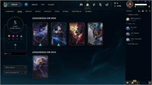 CONTA LOL PLAT 4 - League of Legends