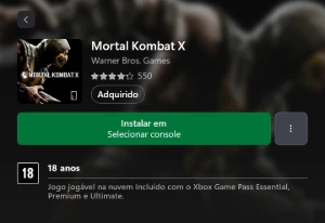 Conta xbox com email de recuperação e 4 jogos