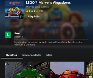 Conta xbox com email de recuperação e 4 jogos