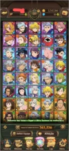 Seven Deadly Sins Conta Global - Outros