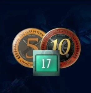 4 Contas Steam com medalhas de 5 e 10 anos - Promoção. - Counter Strike CS