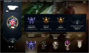 Conta Diamante 3 - Season 10 - League of Legends LOL