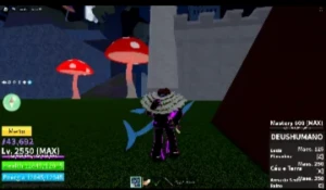 Conta Blox Fruits Level Max com Cdk,GodHuman - Roblox