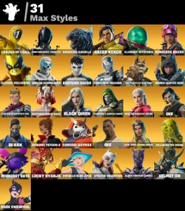 >>Conta Fortnite | 68 Skins | Champion PJ | Tatsuo