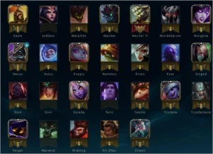 Conta Unraked Borda Plat 5 Barata - League of Legends LOL