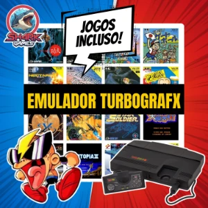 Pack Emulador Turbografx para PC + Coleção de Jogos!