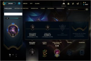 Conta ferro 2 - League of Legends LOL