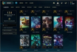Conta ferro 2 - League of Legends LOL