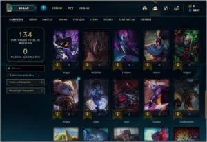 Conta ferro 2 - League of Legends LOL