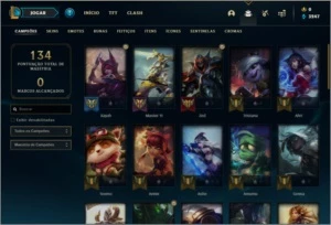 Conta ferro 2 - League of Legends LOL