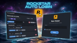 Rockstar AutoLogin Código Automático Gerenciador de Contas A - GTA