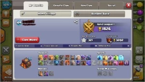 Vila Clash of Clans CV10