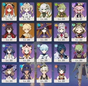 Nilou + Nahida + Mona C1 - Genshin Impact