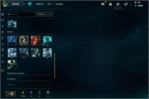 CONTA COM 55 SKINS, 117CHAMPS, CONTA UNRAKED DE BRINDE - League of Legends LOL