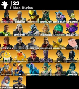 Conta Fortnite | 70 Skins | Domino | Entrega automática!