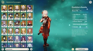 🗺️AR60 ⚡Shogun C3 💜 Kazuha C2🍁 Itto C2 🐝 Full Arconte ❄️ - Genshin Impact