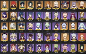 🗺️AR60 ⚡Shogun C3 💜 Kazuha C2🍁 Itto C2 🐝 Full Arconte ❄️ - Genshin Impact