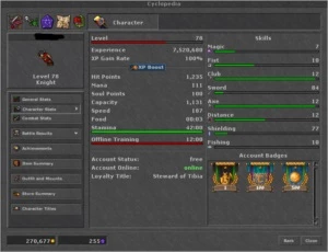 RP 148/ ek 78 / Ed 63 Gentebra + varios makers outros serv - Tibia