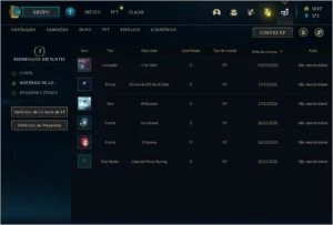 CONTA LOL LVL 32 (COM 1397 DE RP) - League of Legends