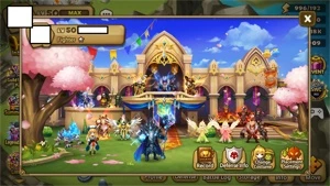 Summoners War C3 com Tiana Woosa MoLong Okeanos Leo