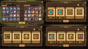 Summoners War C3 com Tiana Woosa MoLong Okeanos Leo