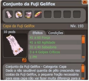 [PROMOÇÃO] set fuji gelifox HELIOBOROS - Dofus