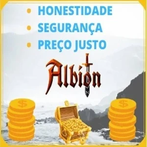 Albion Server Oeste(WestServer)- Melhor Preço -190M R$460,00 - Albion Online