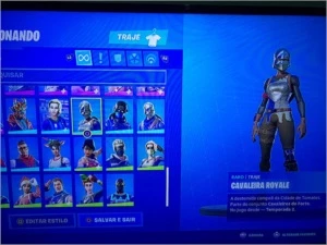 CONTA RARA E MUITOS JOGOS! - Fortnite