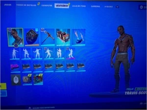 CONTA RARA E MUITOS JOGOS! - Fortnite