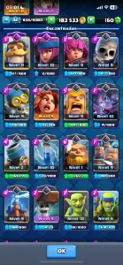 conta clash royale lvl 11 - pirotécnica + cavaleiro evo e +