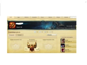 Conta LOL gold II - League of Legends