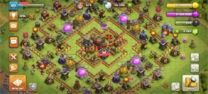 TH 10 SEMIFULL TOOOOOOP - Clash of Clans