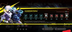 Conta única de wuthering waves com diversos personagens