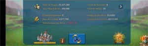 Conta lords mobile