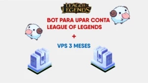 BOT PARA UPAR CONTA LOL + VPS PRIVADA  (3 meses de VPS) - League of Legends