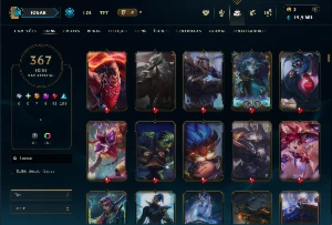 Conta Lol Full Acesso| Lv 780 | Todos Os Campeões |367 Skins - League of Legends