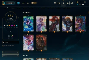 Conta Lol Full Acesso| Lv 780 | Todos Os Campeões |367 Skins - League of Legends