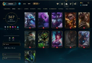 Conta Lol Full Acesso| Lv 780 | Todos Os Campeões |367 Skins - League of Legends