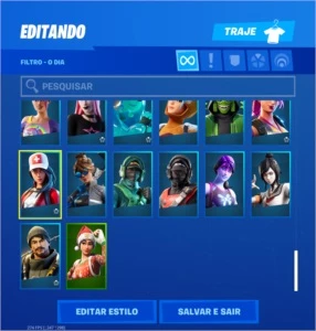 Conta fortnite