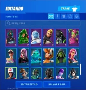 Conta fortnite