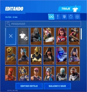 Conta fortnite
